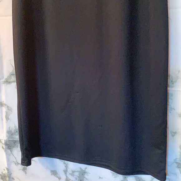 US 14 Boohoo PLUS ROSIE MESH RUFFLE BODYCON DRESS - Picture 10 of 15